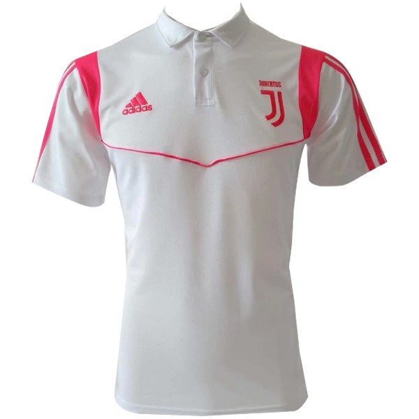 Polo Juventus 2019-20 Weiß Pink
